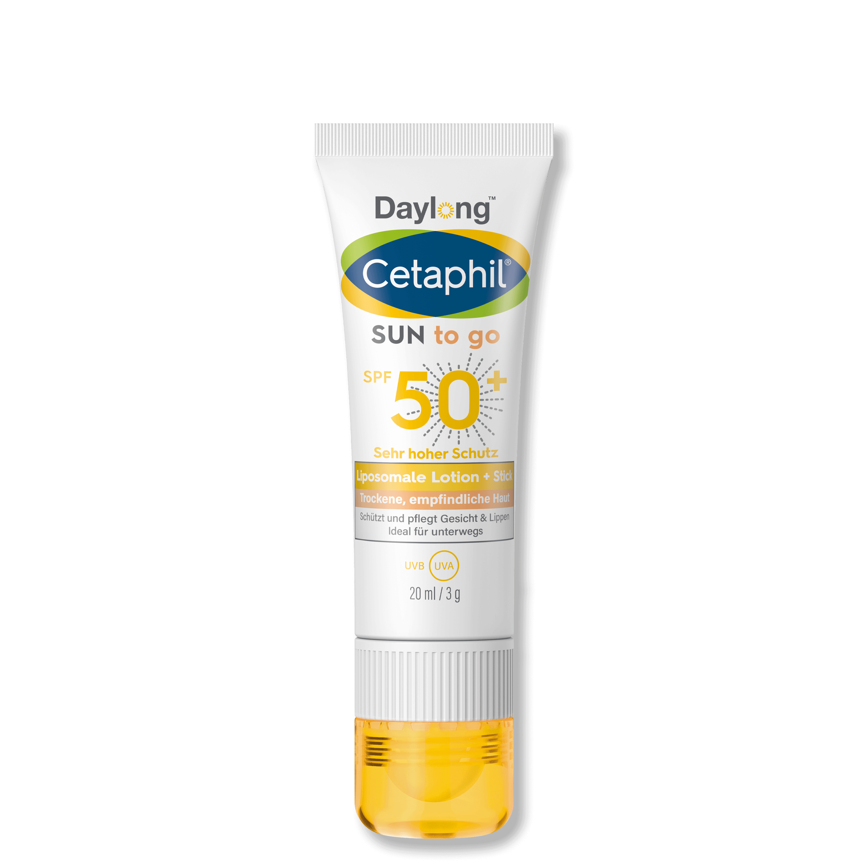 SUN To Go Liposomale Lotion und Stick SPF 50+